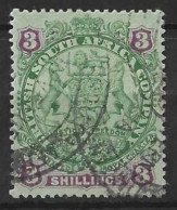 RHODESIA....QUEEN VICTORIA...(1837-01.)......3/-.......SG36......DIE I......FISCAL......(CAT.VAL.£48..)....CDS......VFU. - Südrhodesien (...-1964)