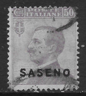 Italia Italy 1923 Colonie Saseno Michetti C50 Sa N.6 US - Saseno