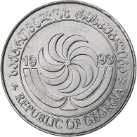 Géorgie, 5 Thetri, 1993, Acier Inoxydable, SPL, KM:78 - Georgië