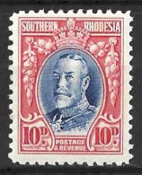 SOUTHERN  RHODESIA...KING GEORGE ..V....(1910-36.)..." 1931.."........10d....SG22.......P12......MH.... - Zuid-Rhodesië (...-1964)