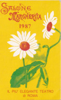 Calendarietto - Salone Margherita - Roma - Anno 1987 - Petit Format : 1981-90
