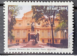 C 2600 Brazil Stamp Historic Agency Of Post Office Porto Alegre Postal Service 2004 Circulated 2 - Oblitérés