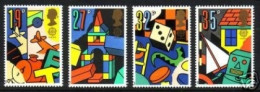 GROSSBRITANNIEN MI-NR. 1202-1205 POSTFRISCH(MINT) EUROPA 1989 KINDERSPIELE - 1989