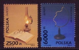 POLEN MI-NR. 3486-3487 POSTFRISCH(MINT) EUROPA 1994 ENTDECKUNGEN Und ERFINDUNGEN BUCH BRILLE - 1994