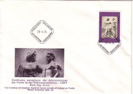 FINNLAND MI-NR. 749 FDC EUROPA 1974 RELIEF VON AALTONEN - 1974