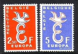 BELGIEN MI-NR. 1117-1118 POSTFRISCH(MINT) EUROPA 1958 - 1958