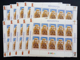 MOLDAWIEN 10 X KLEINBOGEN EUROPA 2002 ZIRKUS MI-NR. 429 POSTFRISCH (MINT) - 2002