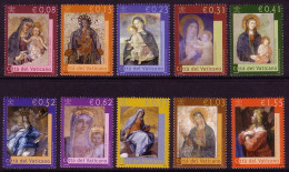 VATIKAN MI-NR. 1394-1403 POSTFRISCH(MINT) MARIENDARSTELLUNGEN IM PETERSDOM 2002 - Nuevos