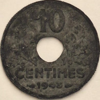 France - 10 Centimes 1943, KM# 898.1 (#4008) - 10 Centimes