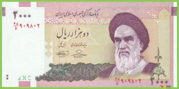 Voyo IRAN 2000 Rials ND/2005-2013 P144d B279d ٣٨/٥ UNC - Iran