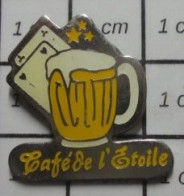 1616c Pin's Pins / Beau Et Rare / BIERES / CHOPe De BIere PRESSION CAFE DE L'ETOILE - Beer