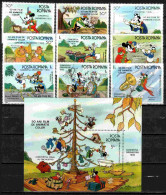 ** Roumanie 1986 Mi 4243-51+Bl.225 (Yv 3655-63+BF 183), (MNH)** - Neufs