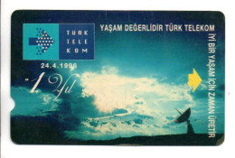 Galaxie Mappemonde Terre Télécarte Turks & Caicos  Phonecard Telefonkarte (K 121) - Turks & Caicos (I. Turques Et Caïques)
