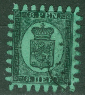 Finlande  Yvert 6  Ou Michel  6   Ob  TB   - Used Stamps