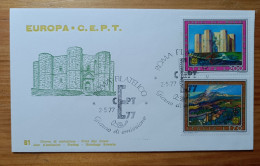 ITALIA EUROPA CEPT 1977 FDC/SPD MNH - FDC