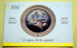 VATICAN 2024, 200 ANNI DEL SOGNO DI DON BOSCO, OFFICIAL FOLDER - Neufs