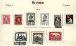 Bulgarie - (1925-26) - Boris III -  Sites - Lion - Neufs* Et Obliteres - Nuevos