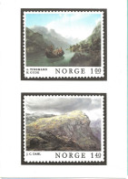 Norway 1979 Card With Imprinted Stamps  Paintings - Classics,  Maximum Card  Unused - Brieven En Documenten