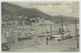 Monaco, Monte Carlo, Vue Générale, Le Port (lt8) - Hafen