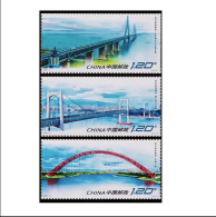 China MNH Stamp,2023 Chinese Bridge Construction,3v - Ongebruikt