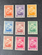 (T2) Cabo Verde Cape Verde 1938 Empire Issue Airmail Complete Set - MNH - Cap Vert