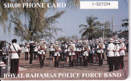 TARJETA DE BAHAMAS DE $10 DE ROYAL BAHAMAS POLICE FORCE BAND - Bahamas