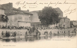 Eymet * 1904 * Un Concours De Pêche à La Ligne * Pêcheurs * Villageois - Eymet