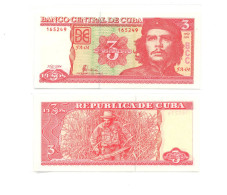 Cuba 3 Pesos 2004 Commemorative Che Guevera UNC - Cuba