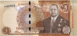 TONGA 20 PA'ANGA 2015 UNC A025069 - Tonga