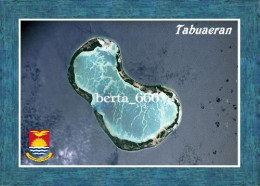 Kiribati Tabuaeran Fanning Island Satellite View New Postcard - Kiribati