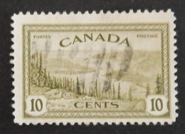 CANADA YT 220 OBLITÉRÉ  "LAC DU GRAND OURS" ANNÉE 1946 - Used Stamps