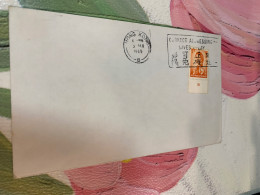 Hong Kong Stamp 1969 Postally Used Cover Slogans - Brieven En Documenten