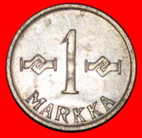 * CROSS (1952-1962): FINLAND  1 MARK 1961! · LOW START · NO RESERVE! - Finnland