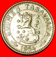 * PINE TREE (1952-1962): FINLAND  20 MARKS 1954H DIE B! · LOW START · NO RESERVE! - Finland