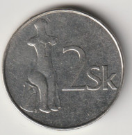 SLOVAKIA 2007: 2 Koruna, KM 13 - Slovakia