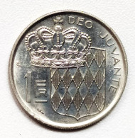Monaco - 1 Franc 1966 - 1960-2001 Francos Nuevos