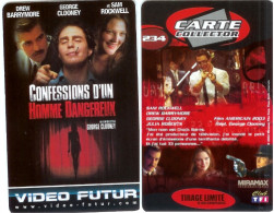 Carte VIDEO FUTUR - N° 234 - " CONFESSIONS D'UN HOMME DANGEREUX " - (VF234)_Cvf13 - Video Futur