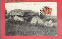 SAINTE SUZANNE 1912 DOLMEN DES ERVES CARTE EN BON ETAT - Sainte Suzanne