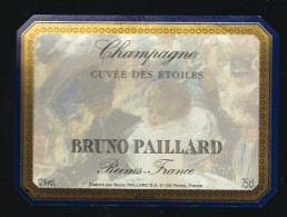 Etiquette Champagne Cuvée Des étoiles  Bruno Paillard  Reims Marne 51 - Champagne