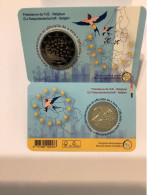 Pièce Commémorative 2 Euro Belgique 2024 Coincard  "  Présidence De L' Union Universelle    " - Belgien