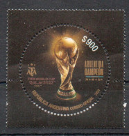 Argentina 2023 ** FIFA Cup In Qatar. Argentina Champion. The Champions Cup. La Copa De Los Campeones. - Unused Stamps