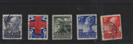 Niederlande Michel Kat.No. Used 196/200 (2) - Oblitérés