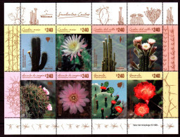 Argentina 2023 ** MERCOSUR, Flora: Succulent Cacti. Suculentas Cactus. - Unused Stamps