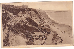 Bournemouth From The West Cliff - Double View - 2 Scans # 3-19/24 - Bournemouth (until 1972)