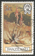 844 Swaziland Fleur Flower Blume Aloe Suprafolia Aloes (SWZ-27b) - Swaziland (1968-...)