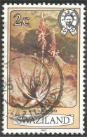 844 Swaziland Fleur Flower Blume Aloe Suprafolia Aloes (SWZ-27a) - Swaziland (1968-...)