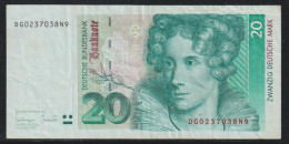 ALEMANHA - 20 MARCOS - 20 Deutsche Mark