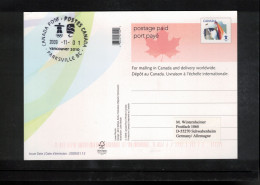 Canada 2009 Olympic Games Vancouver - PARKSVILLE BC Postmark Interesting Postcard - Winter 2010: Vancouver