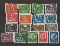 1924 MH Sweden Mi 144-58 - Ungebraucht