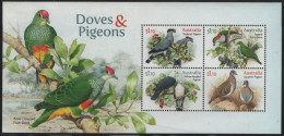 Australia 2021 MNH Sc 5305a Doves & Pigeons Sheet Of 4 - Neufs